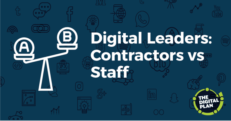 Digital Leaders: Contractors vs. Staff
