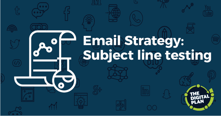 Email Strategy: Subject line strategy